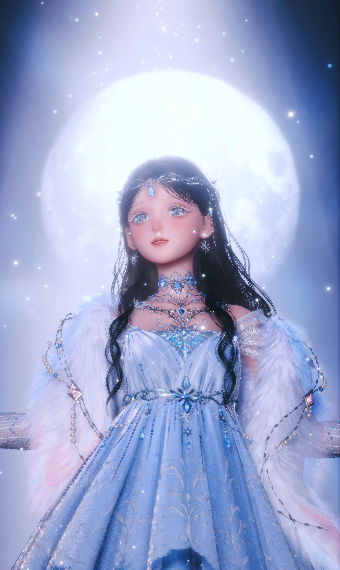 Bathing in Moonlight image