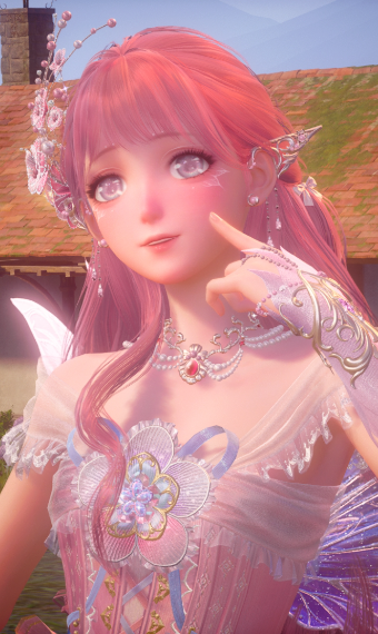 pink fairy image