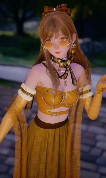 Rainbow Challenge (Orange) - Quirky Fashionista image