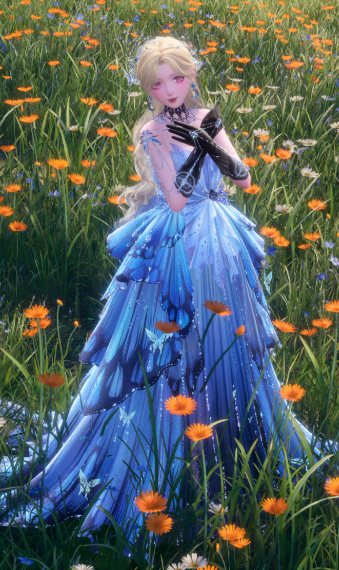 butterfly princess image