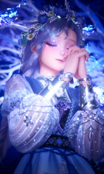 Midnight gardener image