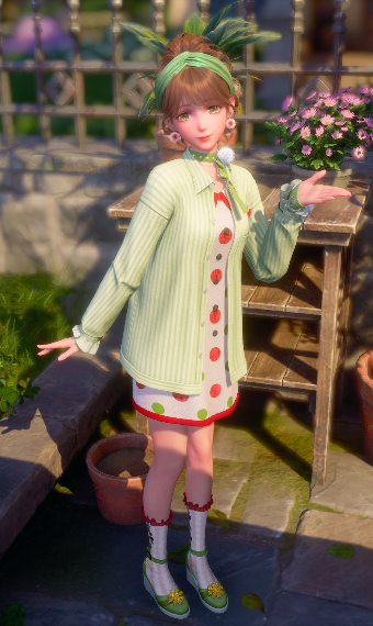 peaceful springs and polkadot dreams image