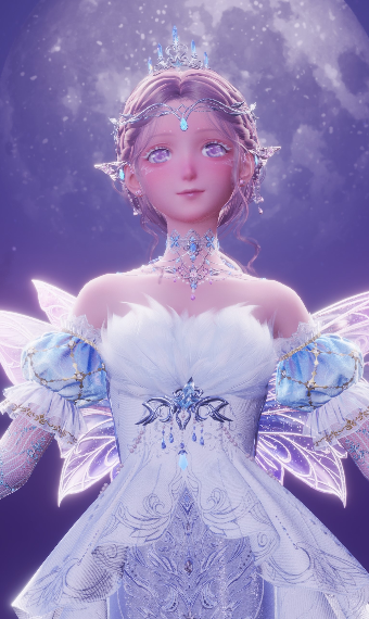 Moon elf princess image