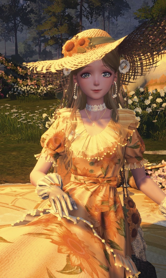 Picnic of Flowers image
