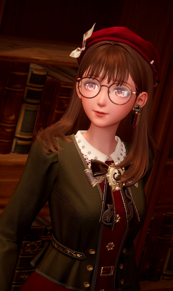 Schoolgirl Nikki (Red Version) image