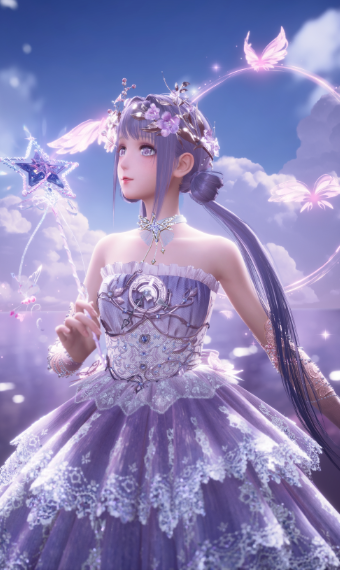 Rainbow Nikki - Lavender image