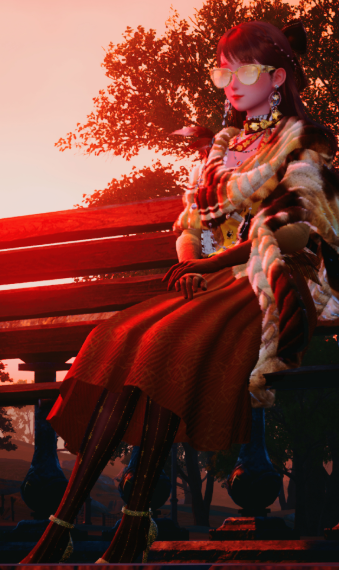 Golden twilight image