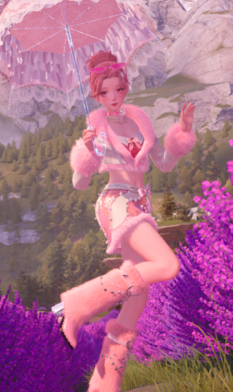 Nikki in pink !! image