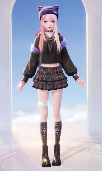 Kuromi inspired image