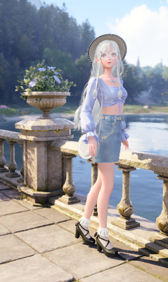 Casual spring stroll image