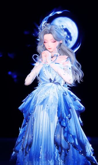 Rainbow Nikki - Dark Blue image