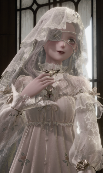 Old castle's ghost image