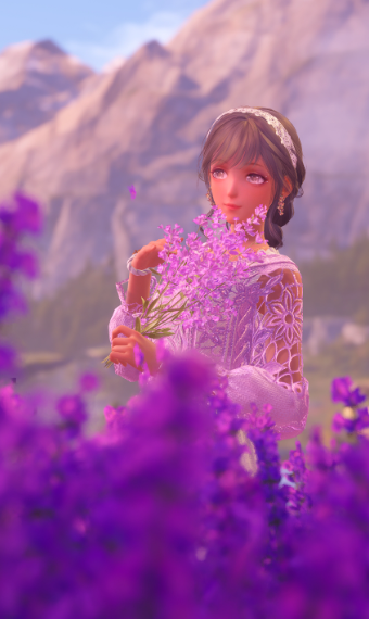 Lavender Blooms image