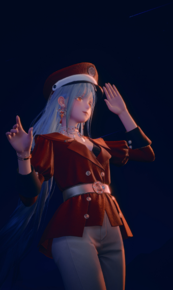 Uniform in red image