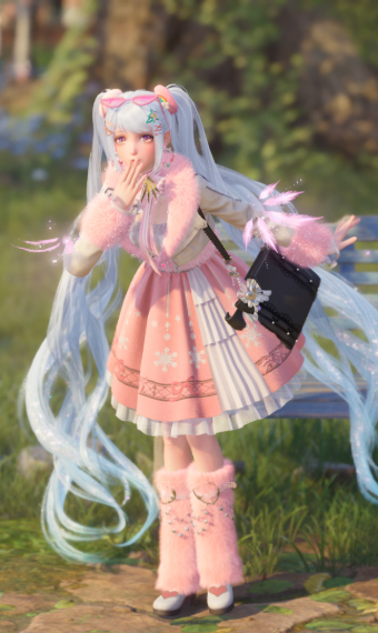 Cute way on a Cold day image