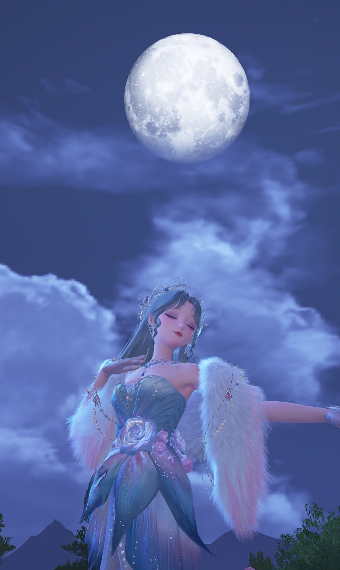 Under the moonlight image