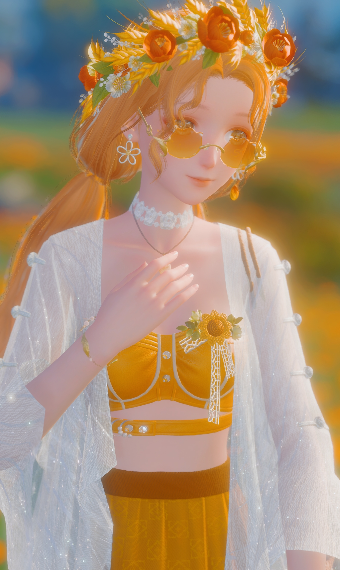 Rainbow Challenge: Orange (no Dye) image