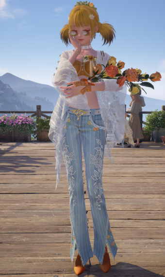 Summery picnic image