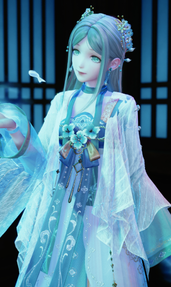 Rainbow Nikki - Light Blue image