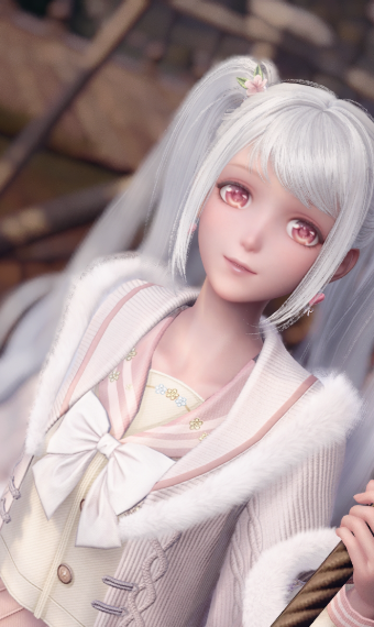Cozy School Girl image