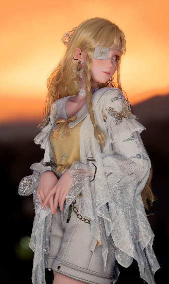 Golden sunset image