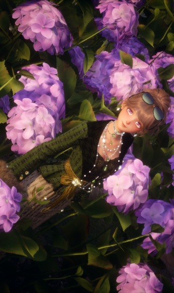 Fancy lady image