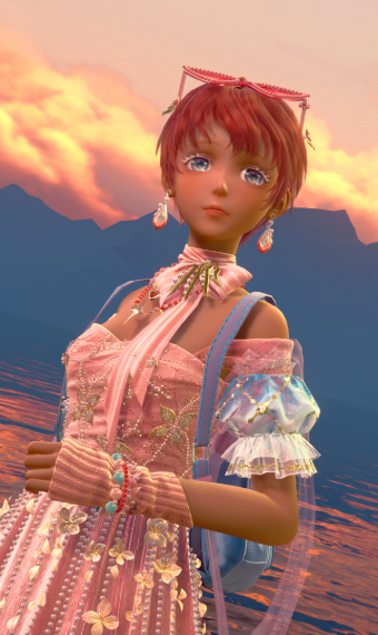 Cotton candy pageant queen image