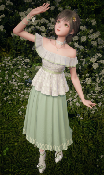 among the dasies image
