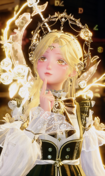 Golden Crowned Elegance image