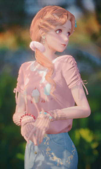 Sugary pink image