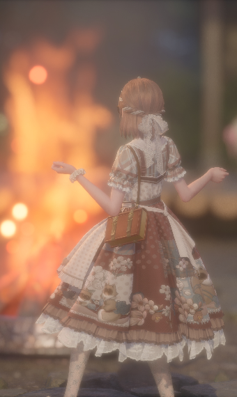 Lace & Patchwork: Dancing Fire image
