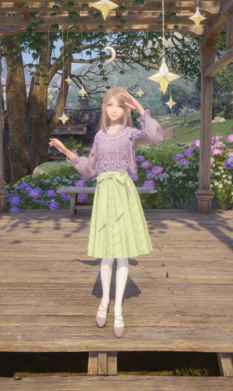 Lavender garden image