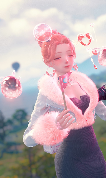 Girl of Pink image