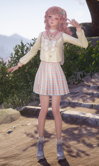 Spring School Girl image