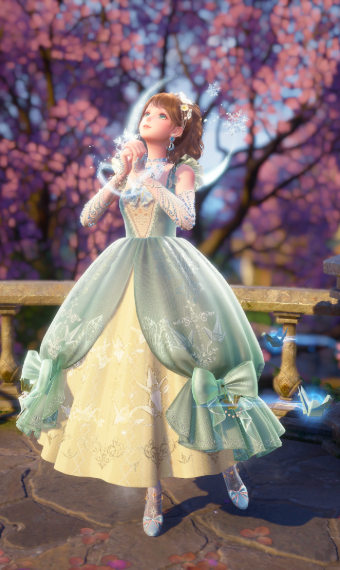 The dream to become a princess image