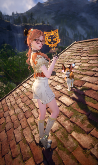 Bowtied Babe (Bowtie Cat Mimic) image