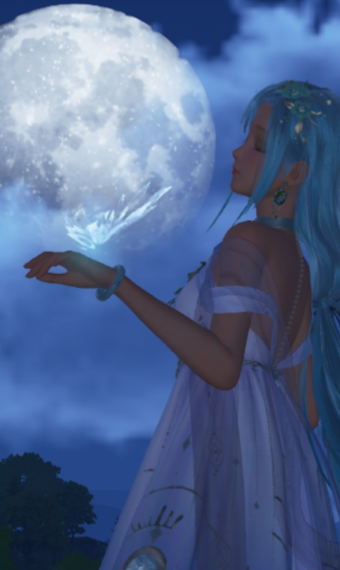 once in a blue moon image