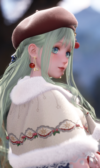 merry & cherry look in the wishing woods image