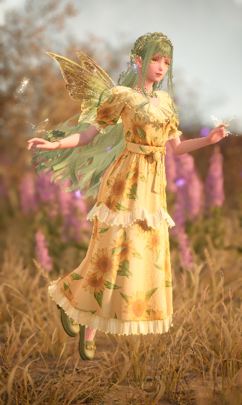 Fairies Series - Yellow Fairy image