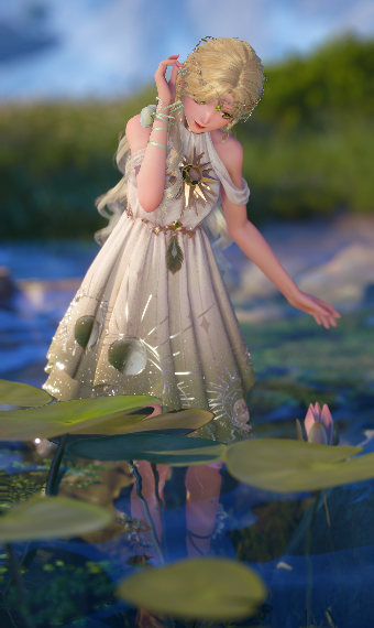Dress Challenge - 3. Oriantal Flower image