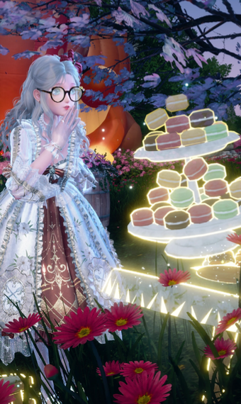 Royal Daisy in a Western image