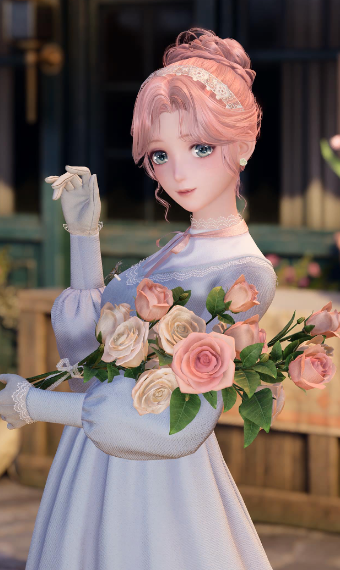The Doll-Like Florist image