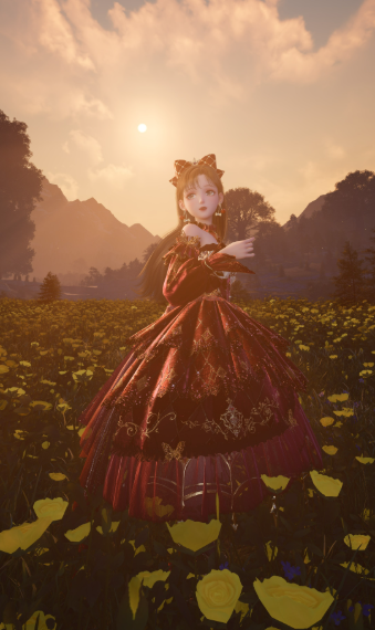 evening glow image