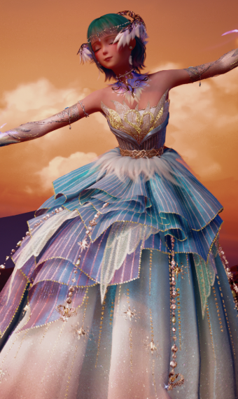 Ombre Princess image