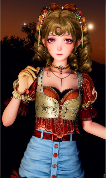 Saloon Girl image