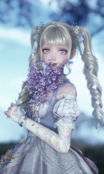 Flower doll image