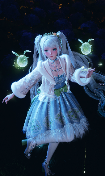 Snow Grasspom Princess image
