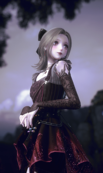 red gothic image