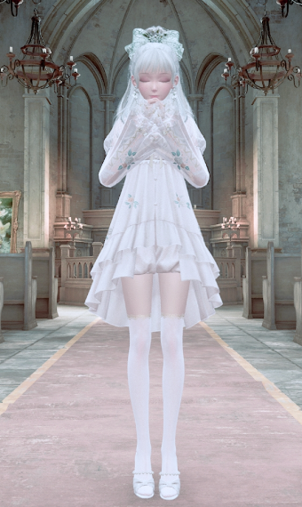 Rainbow Challenge- White image