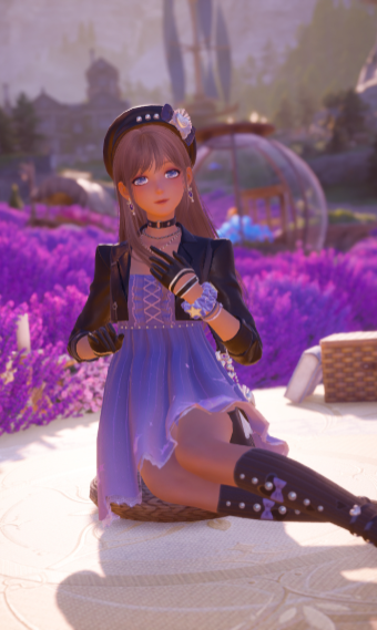 Studded Purple image